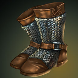 Chainmail Boots
